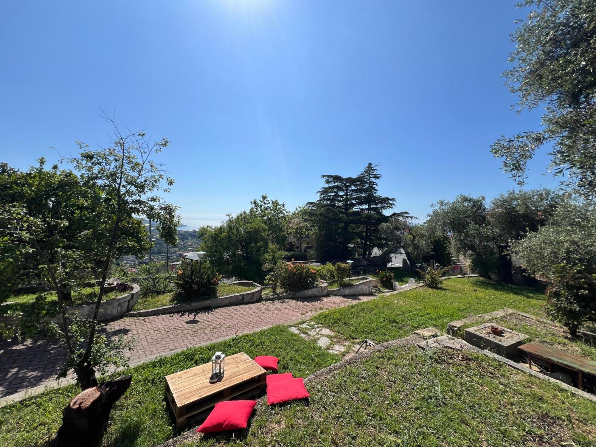 Villa In Collina Vista Mare Sanremo Exterior foto